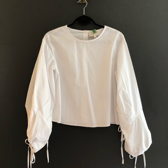 J.O.A. Tops - NWOT JOA statement sleeve blouse